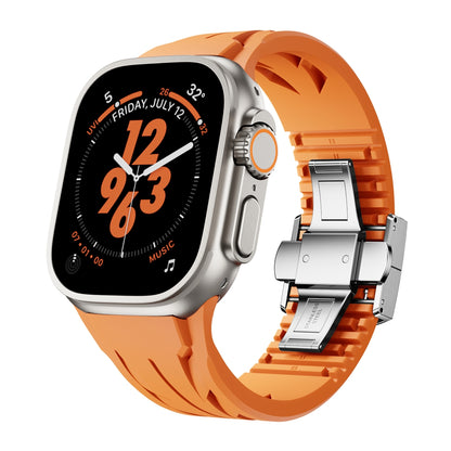 Fluororubber Watch Strap For Apple Watch