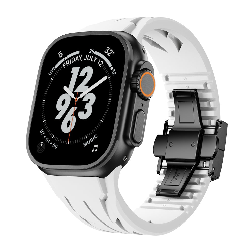 Fluororubber Watch Strap For Apple Watch