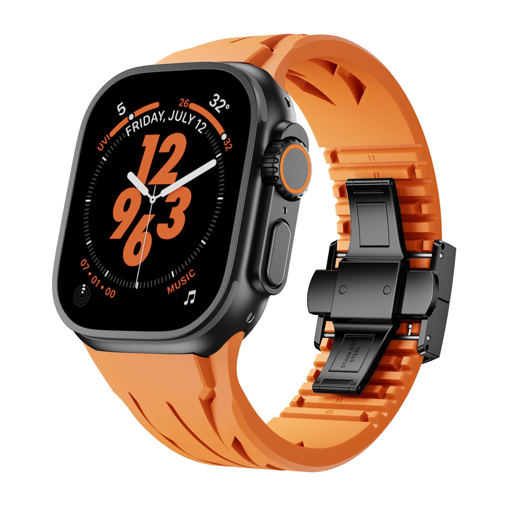 Fluororubber Watch Strap For Apple Watch