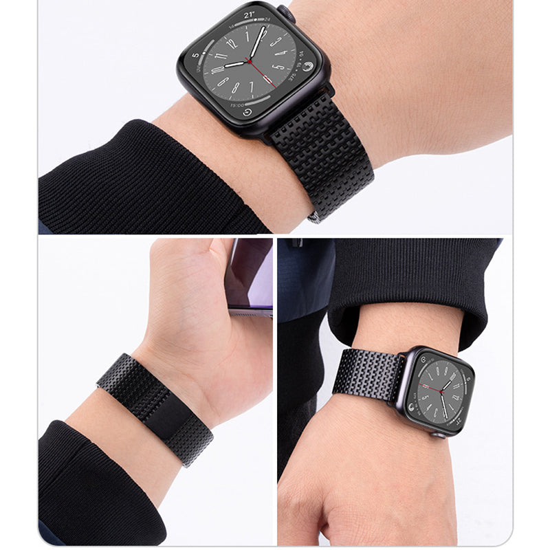 Chain Stainless Steel Magnetic Strap For Apple Watch