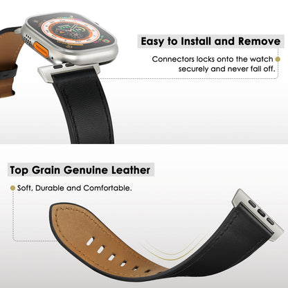 Genuine Leather Strap For Apple Watch