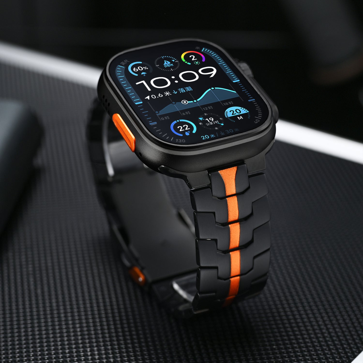 Fashion Titanium alloy Strap For Apple Watch