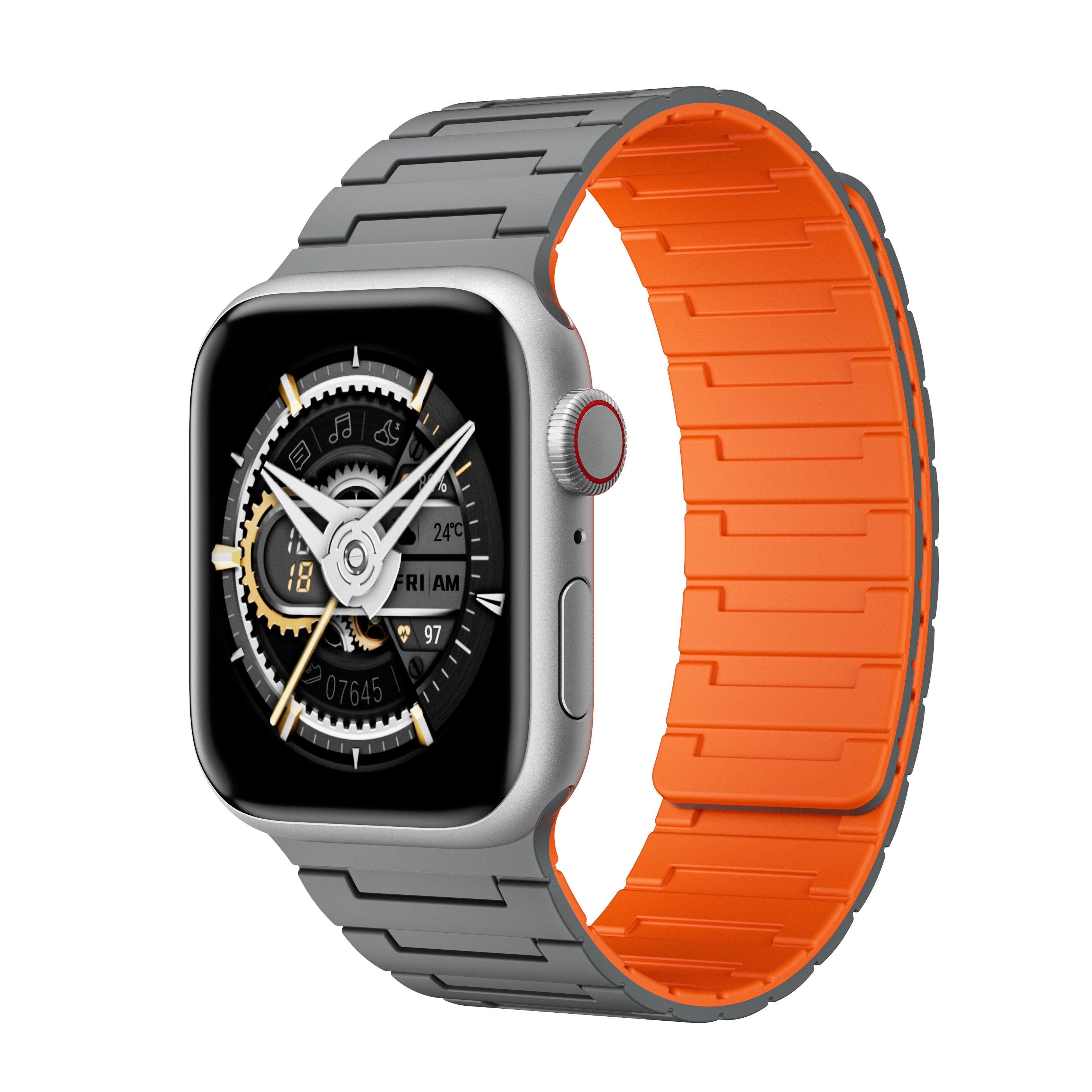 Silicone Magnetic Strap For Apple Watch