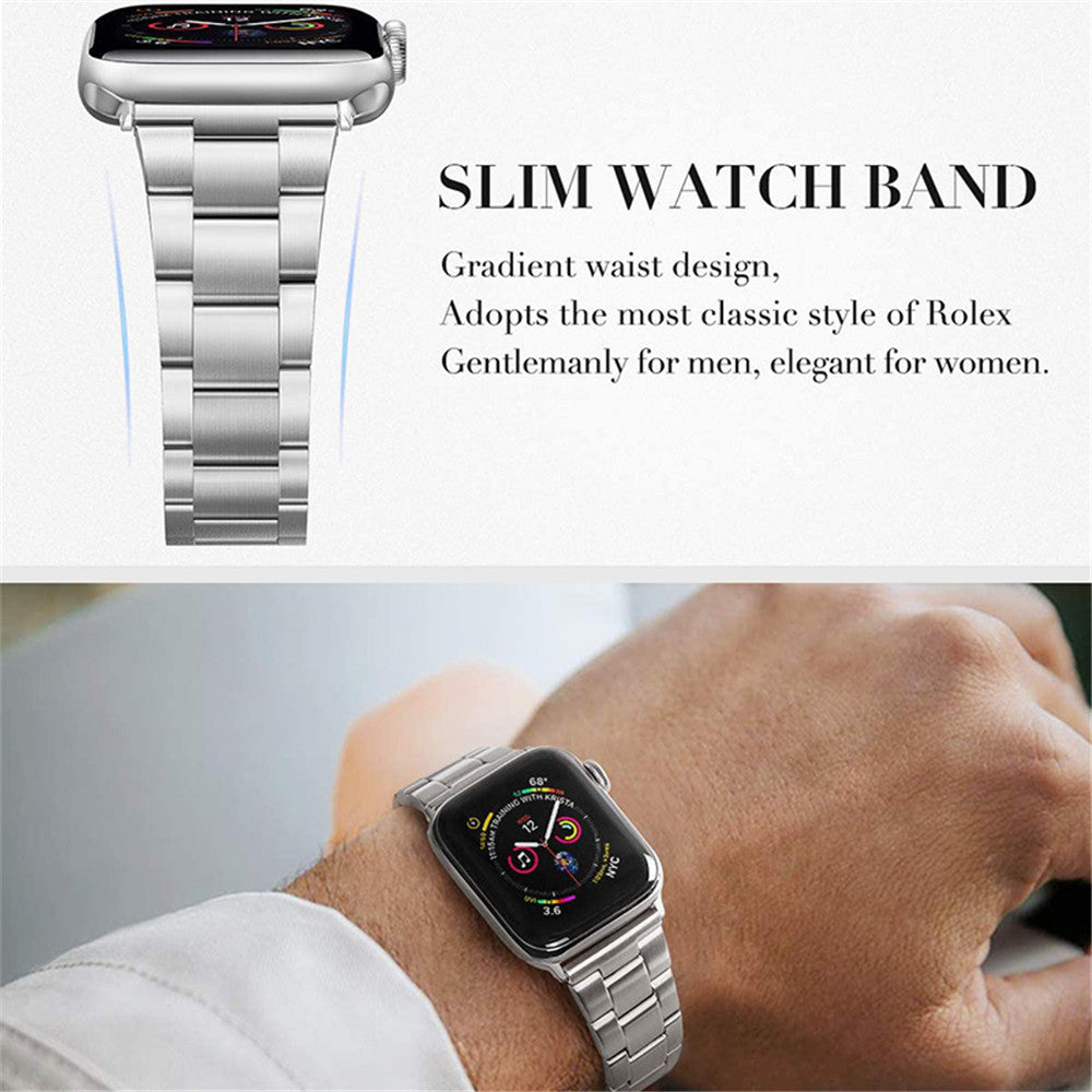 Stainless Steel Quick Release Strap For Apple Watch