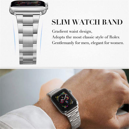 Stainless Steel Quick Release Strap For Apple Watch