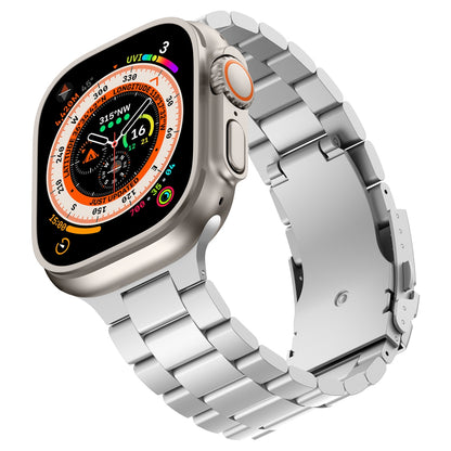 Titanium alloy Safety Clasp Strap For Apple Watch