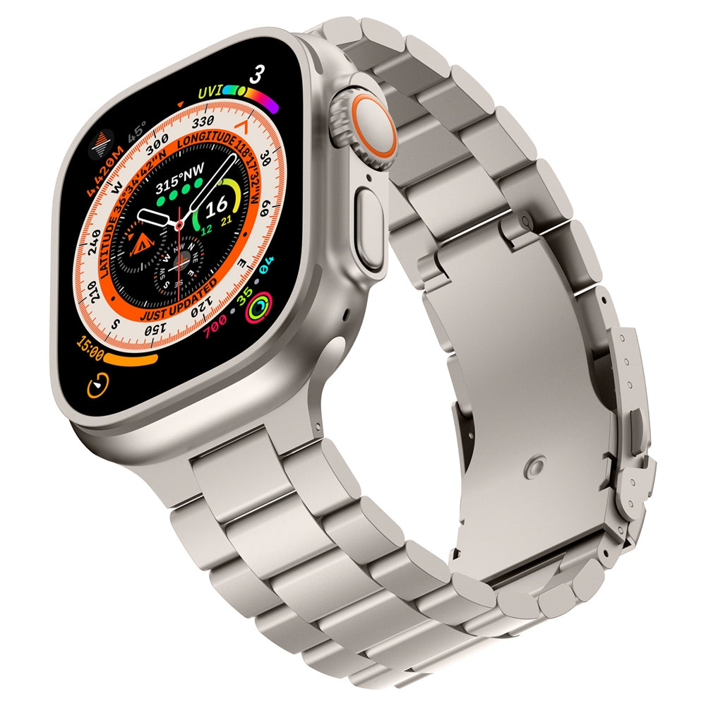 Titanium alloy Safety Clasp Strap For Apple Watch