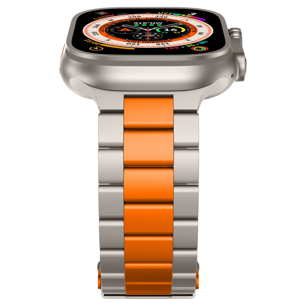 Titanium alloy Safety Clasp Strap For Apple Watch