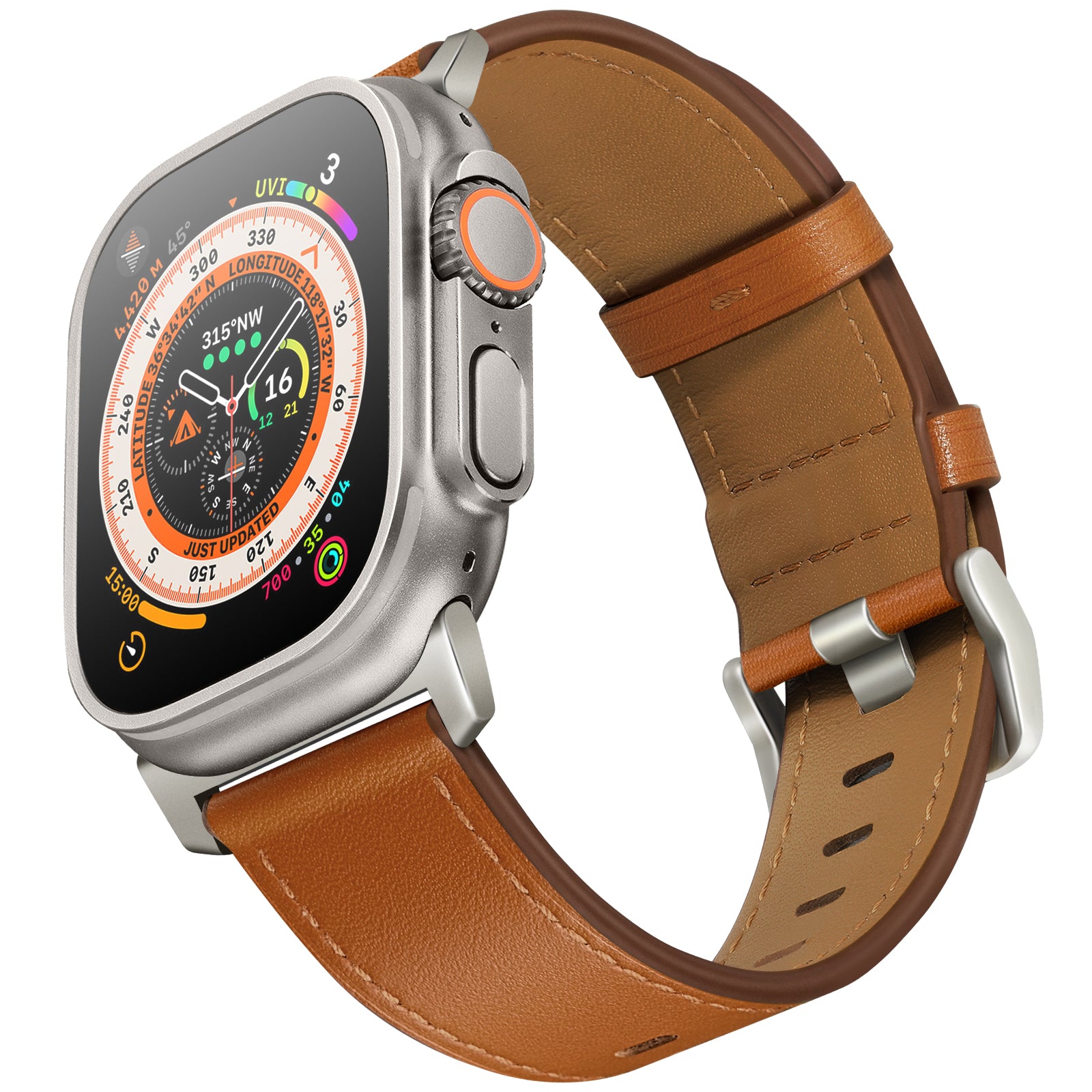 Genuine Leather Strap For Apple Watch