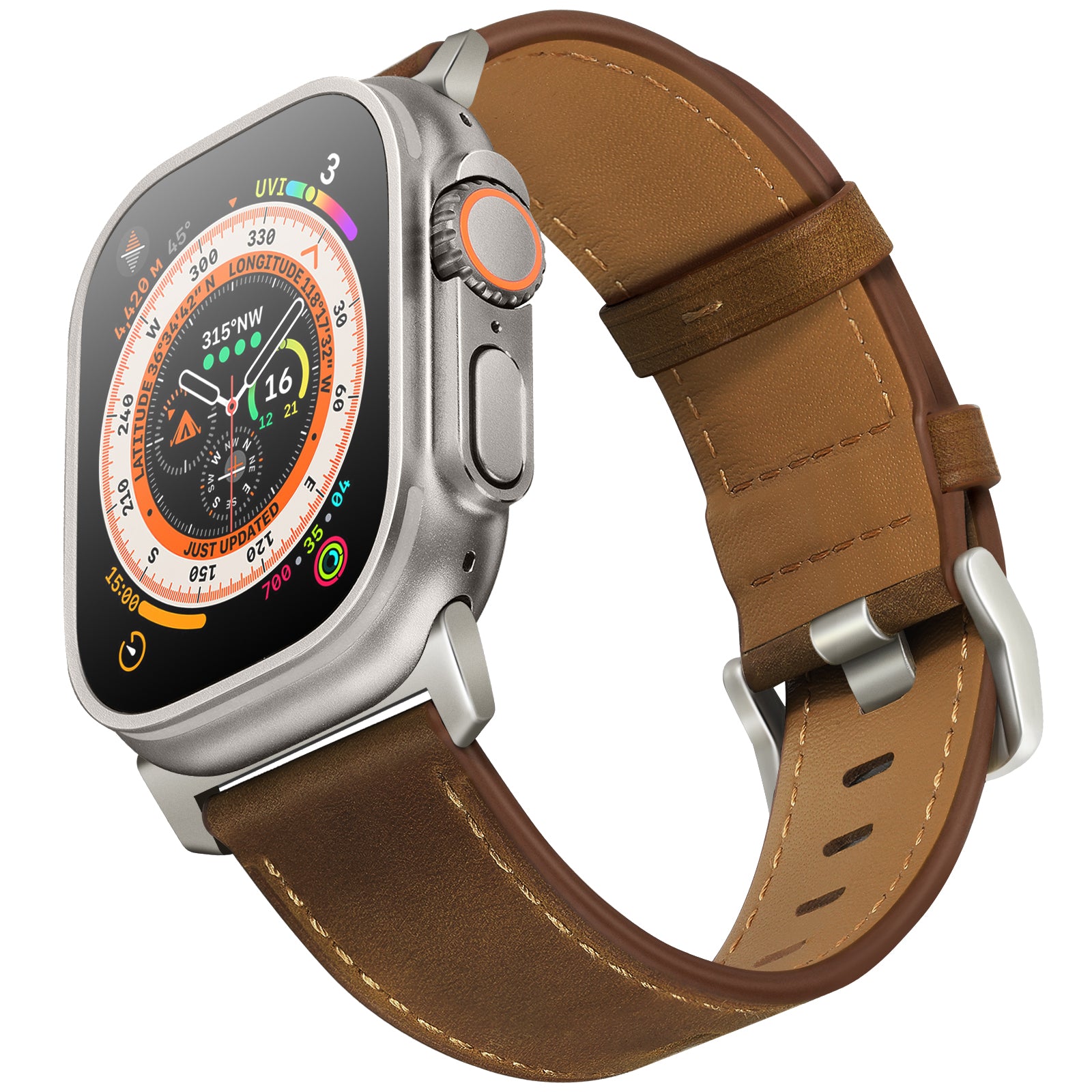 Genuine Leather Strap For Apple Watch