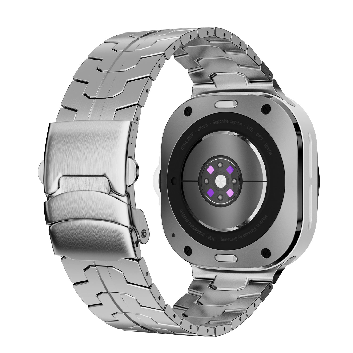 Iron Man Titanium Watch Strap For Samsung Galaxy Watch Ultra 47mm