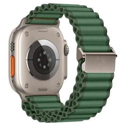 Wide Ripple Woven Strap For Apple Watch