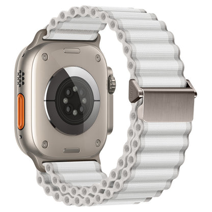 Wide Ripple Woven Strap For Apple Watch