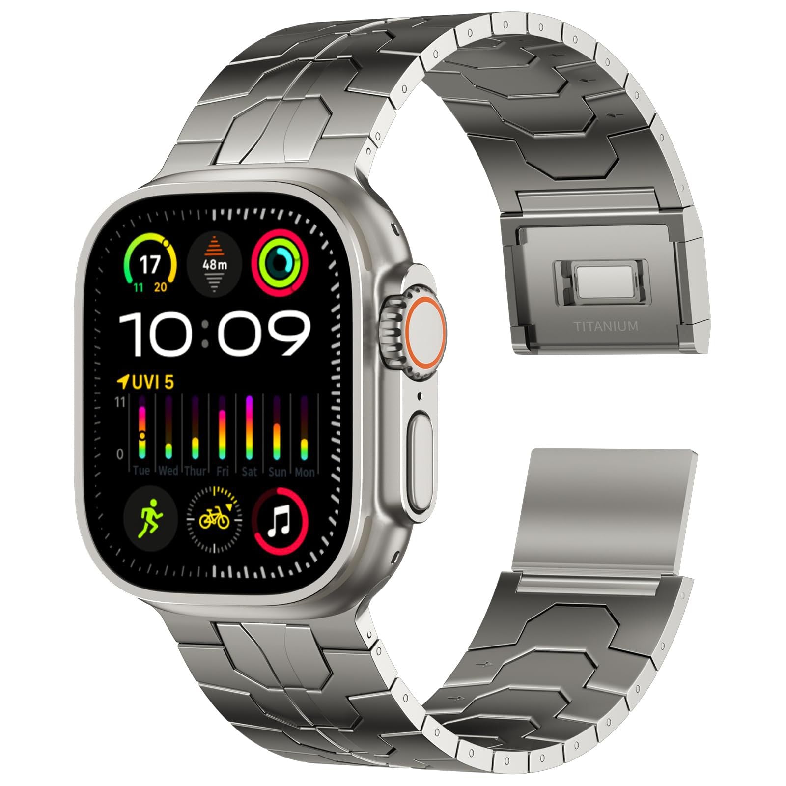 Stainless Steel Magnetic Strap For Apple Watch