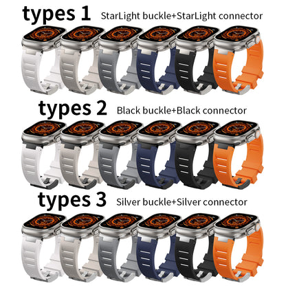 Silicone Sport Strap For Apple Watch