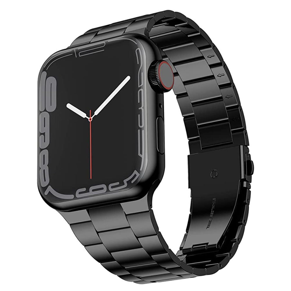 Ultra Thin Stainless Steel Metal Strap for Apple Watch Series 9 45mm 41mm/iWatch 7 6 5 4 3 42 38 44 40mm